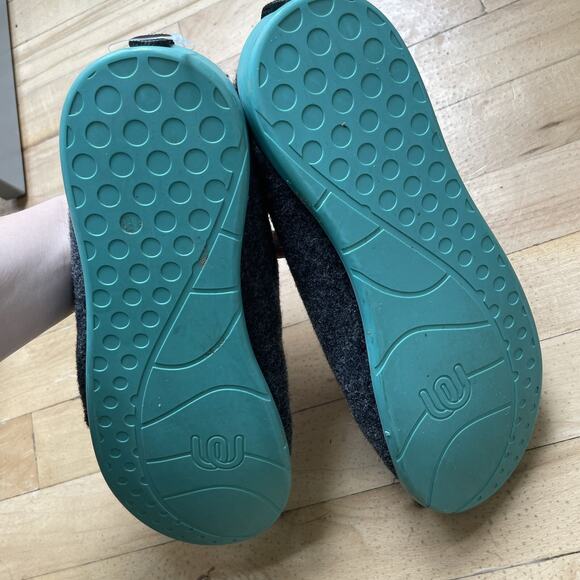 Mahabi Curve Slippers/Shoes Gray Wool Size EU 39 US Women's 8-8.5 - Picture 2 of 10